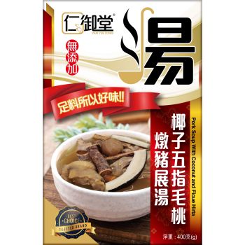 仁御堂 - 椰子五指毛桃燉豬展湯 (400克)