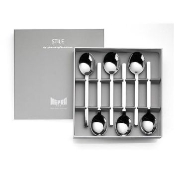 Mepra - Stile S/S Tea Spoons Gift Box  Set of 6 pcs