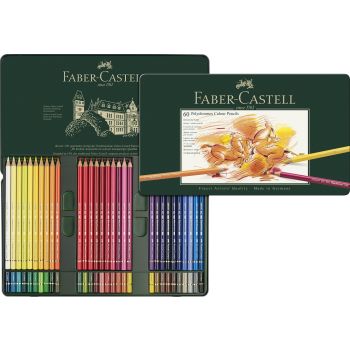 Faber Castell - 藝術家級油性木顏色筆 60色