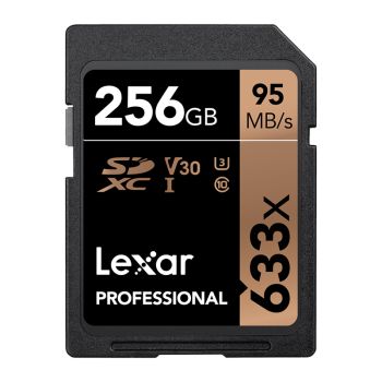 LEXAR 633X SDXC 256GB U3 【原廠行貨】