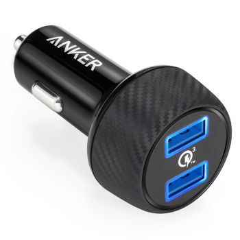 Anker - PowerDrive Speed 雙QC3.0 車充