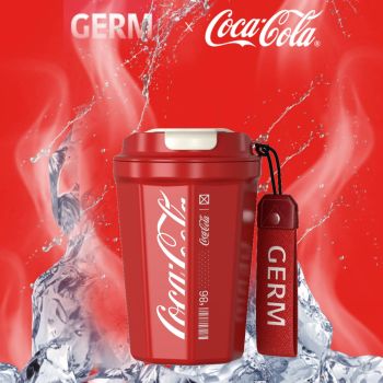 GERM x Coca-Cola 可口可樂聯名款菱形咖啡杯 (紅)