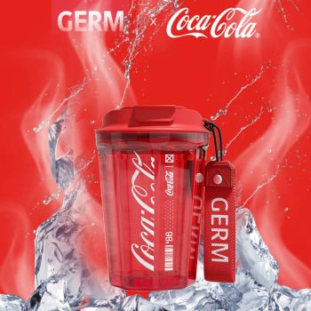 GERM x Coca-Cola 可口可樂聯名款潮酷水杯 (可樂紅)