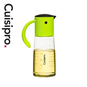 Cuisipro - 自動開合玻璃油壺 300ml - 綠色