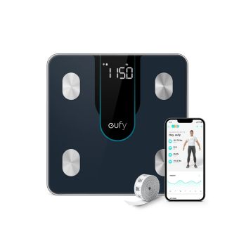 Eufy - Smart Scale P2 智能體重體脂磅 (黑色)