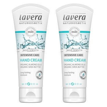 lavera - 有機抗敏潤手霜 (2支)