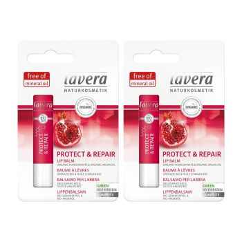 lavera - 有機修護潤唇膏 (2枝)