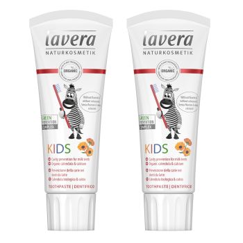 lavera - 有機幼兒果味牙膏 (2枝)