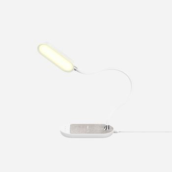 Momax - Q.LED 迷你檯燈連無線充電 (白色)