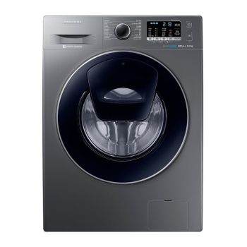 三星 - 前置式 洗衣機 8kg (銀色/白色) WW80K5210VX/SH