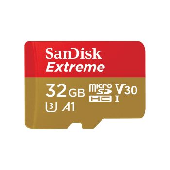 SanDisk - Extreme 32GB UHS-I 160MB/S MicroSD 遊戲專用記憶卡 (SDSQXAF-032G-GN6GN)