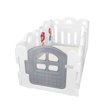 Haenim Toy - Petit 6P 寶寶屋地墊套裝附有面板固定扣 - 白色