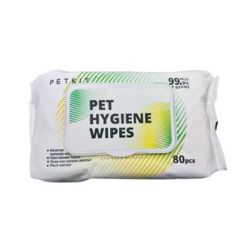 PETKIT - 99.9%殺菌全身濕紙巾 80片