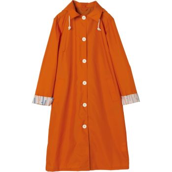 WPC - R1106 彩圖雨衣 - 橙色 (附收納袋)