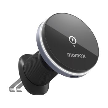 Momax - Q.Mag Mount 5 15W 磁吸無線充電車用出風口支架 CM25A