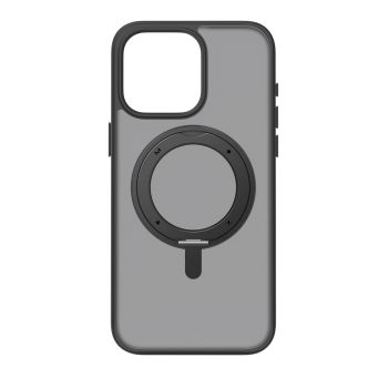 MOMAX - iPhone 15 Roller Magnetic Case 磁吸指環透明保護殼 MRAP23