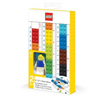 LEGO - 創意组装文具尺(15-30厘米) (附人偶)