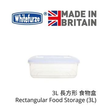 Whitefurze - 3L 長方形 食物盒