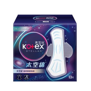Kotex - 太空綿極薄日用24cm 13片