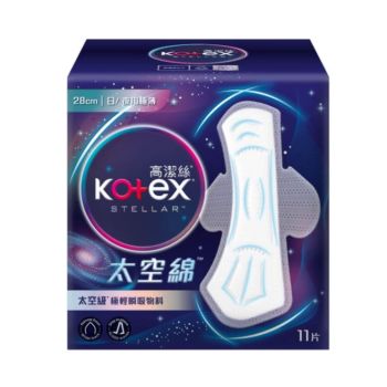 Kotex - 太空綿極薄日用28cm 11片