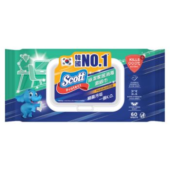 Scott - 多用途消毒濕紙巾 60's