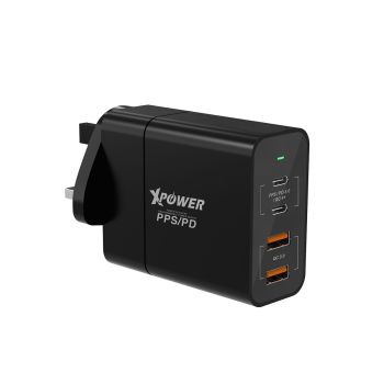 XPower - 48W PD/PPS/QC4+充電器 (黑色)