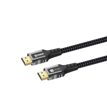 XPower - HD11 10K HDMI 2.1 鋁鎂合金線 (2米) xp-hd11-200-bk