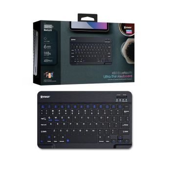 Xpower - KB3超薄無線藍牙鍵盤 (黑色)