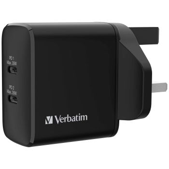 Verbatim - 2端口35W PD 3.0 GaN充電器
