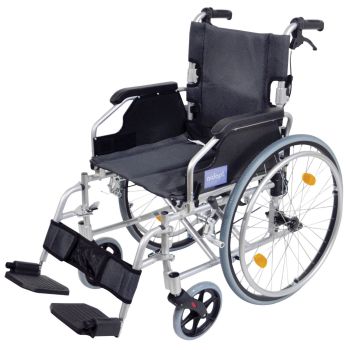 愛意達 - 豪華輕型自推進式鋁合金輪椅 (銀色)