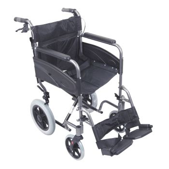 愛意達 - 輕巧式鋁合金輪椅 (黑色)