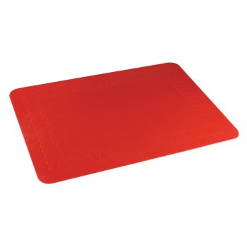 愛意達 - 矽橡膠防滑墊35.5x25.5厘米 - 紅色 (兩件裝)