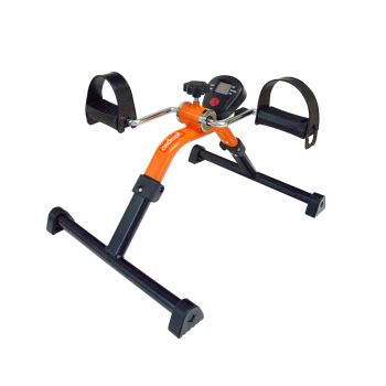 愛意達 - 可摺疊腳踏復康單車(附有電子儀) - 橙色