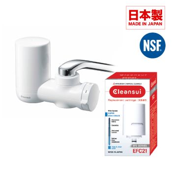 三菱 Cleansui - EF202 水龍頭濾水器一機兩芯套裝