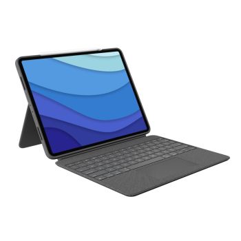 Logitech - Combo Touch 鍵盤保護殼 (iPad Pro 第5-6代 12.9吋適用)
