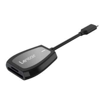 Lexar - Professional USB-C 3.2 雙卡槽讀卡器