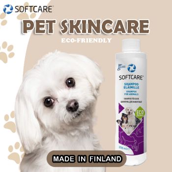 Softcare - 寵物專用洗髮水 250 ml【芬蘭製造】