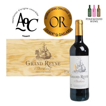 Grand Reyne - [原木箱] Grand Reyne 法國波爾多金龍船 AOC Bordeaux 2021 - 6支