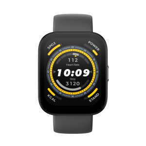 Amazfit - BIP 5 超大螢幕藍芽通話智慧手錶, 黑色