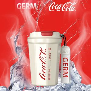GERM x Coca-Cola 可口可樂聯名款菱形咖啡杯 (白)