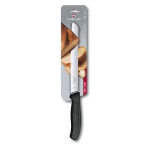 Victorinox - Swiss Classic 麵包刀，黑色 (6.8633.21B)