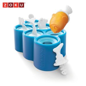 ZOKU - 小魚造型冰棒模具組 (六入裝)