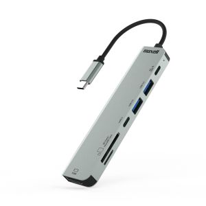 Maxell - USB-C 7 in 1 HUB Docking
