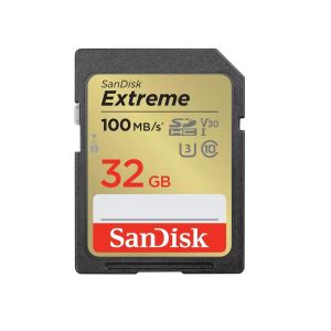 SanDisk - Extreme SDHC 32GB UHS-I 100MB/R 60MB/W 記憶卡 (SDSDXVT-032G-GNCIN)