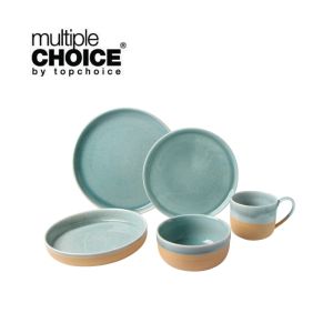 Multiplechoice - Artisan Jade 10件色釉圓型餐具