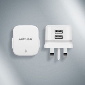 Momax - U.Bull Junior 雙USB 快速充電器 (白色) UM2UKW