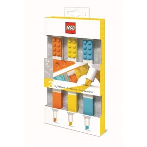 LEGO - 積木螢光筆 (3支裝)