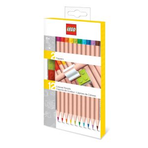LEGO - 積木彩色鉛筆 (12支裝)