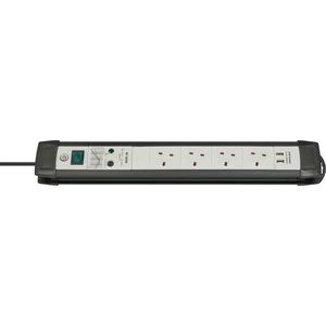 Brennenstuhl - (防雷+濾波) 4位 / USB3100mA / 3m電線拖板