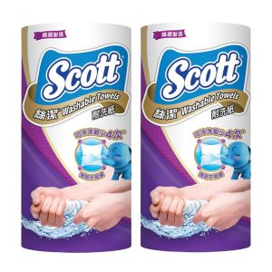 SCOTT - [優惠孖裝] SCOTT 絲潔耐洗紙